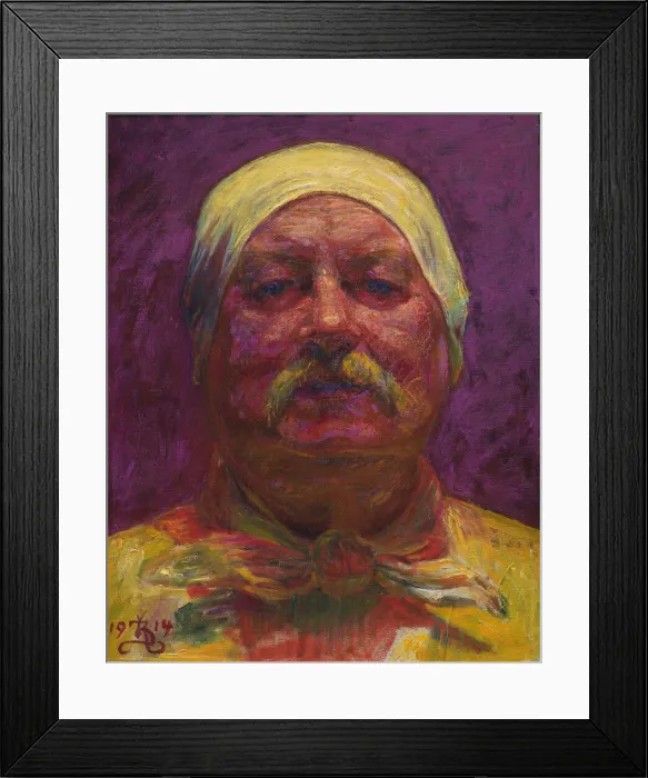 Framed Print : Self-Portrait, 1914. Creator: Zahrtmann, Kristian (1843-1917) Framed Print : Self-Portrait, 1914. Creator: Zahrtmann, Kristian (1843-1917)