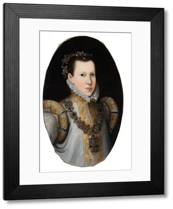 Framed Print : Portrait of Infanta Maria of Portugal, Hereditary Princess of Parma (1538-1577), ca. 1600 Framed Print : Portrait of Infanta Maria of Portugal, Hereditary Princess of Parma (1538-1577), ca. 1600
