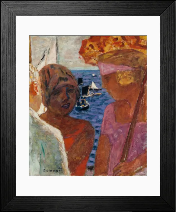 Framed Print : Conversation aArcachon, 1926-1930. Creator: Bonnard, Pierre (1867-1947) Framed Print : Conversation aArcachon, 1926-1930. Creator: Bonnard, Pierre (1867-1947)