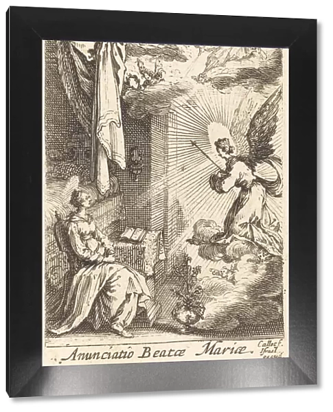 The Annunciation, in or after 1630. Creator: Jacques Callot