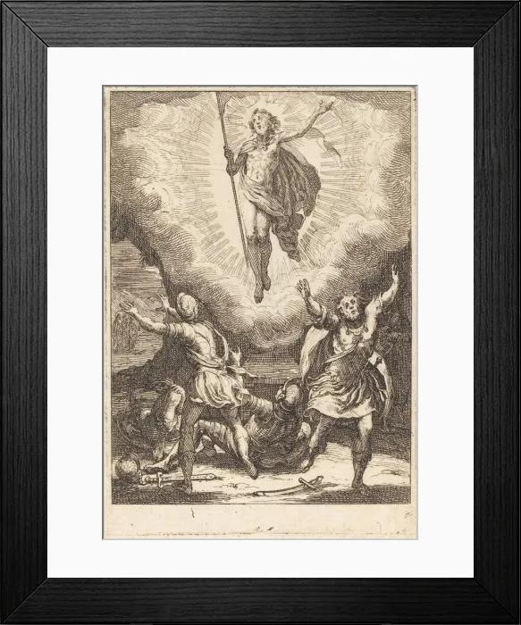 Framed Print : The Resurrection. Creator: Jacques Callot Framed Print : The Resurrection. Creator: Jacques Callot