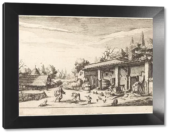 The Little Farm, possibly c. 1617. Creator: Jacques Callot