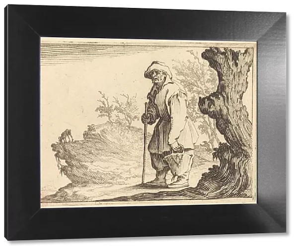 Peasant with Sack, c. 1617. Creator: Jacques Callot