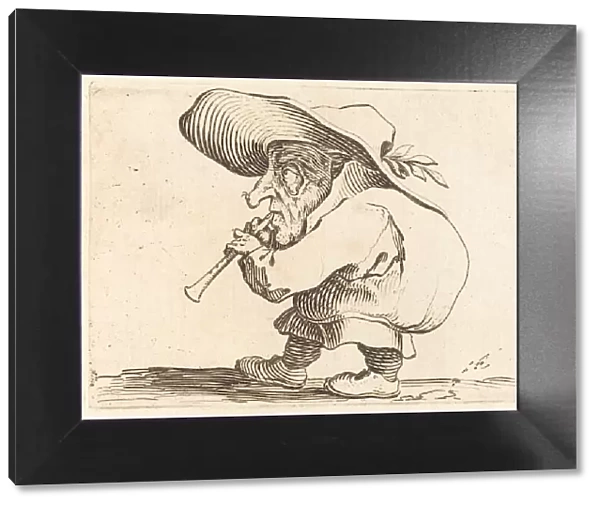 The Flageolet Player, c. 1622. Creator: Jacques Callot