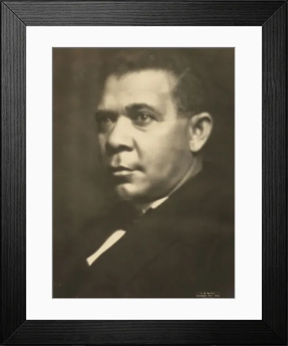 Framed Print : Booker T. Washington, ca. 1908. Creator: C. M. Battey Framed Print : Booker T. Washington, ca. 1908. Creator: C. M. Battey
