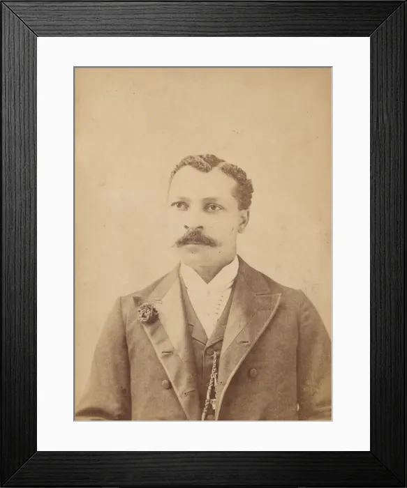 Framed Print : Photograph of Tobe Brown, 1890s. Creator: G. W. Ferguson Framed Print : Photograph of Tobe Brown, 1890s. Creator: G. W. Ferguson