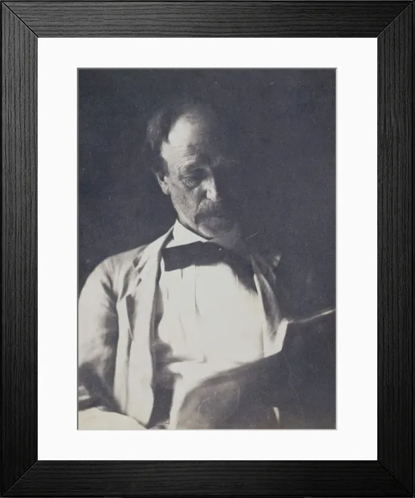 Framed Print : John Reynolds, c. 1895-1900. Creator: Susan Hannah Macdowell Framed Print : John Reynolds, c. 1895-1900. Creator: Susan Hannah Macdowell