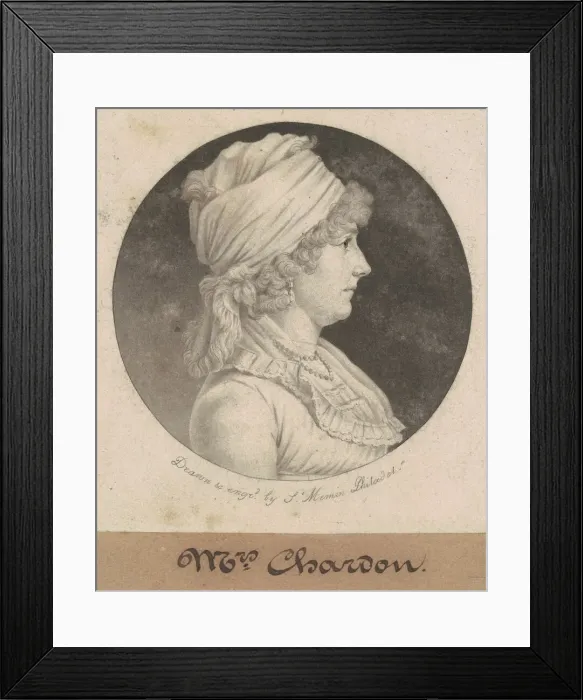 Framed Print : Eleanor Rawle Chardon, 1800. Creator: Charles Balthazar Julien Fé Framed Print : Eleanor Rawle Chardon, 1800. Creator: Charles Balthazar Julien Fé