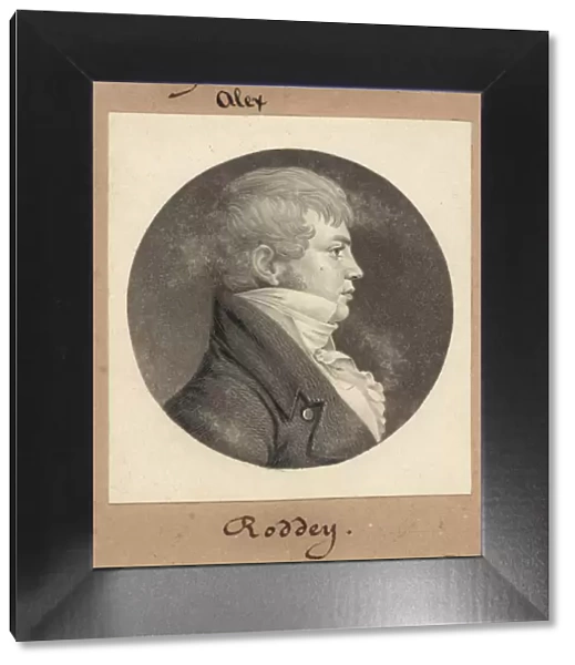 Roddey, 1810. Creator: Charles Balthazar Julien Fevret de Saint-Memin