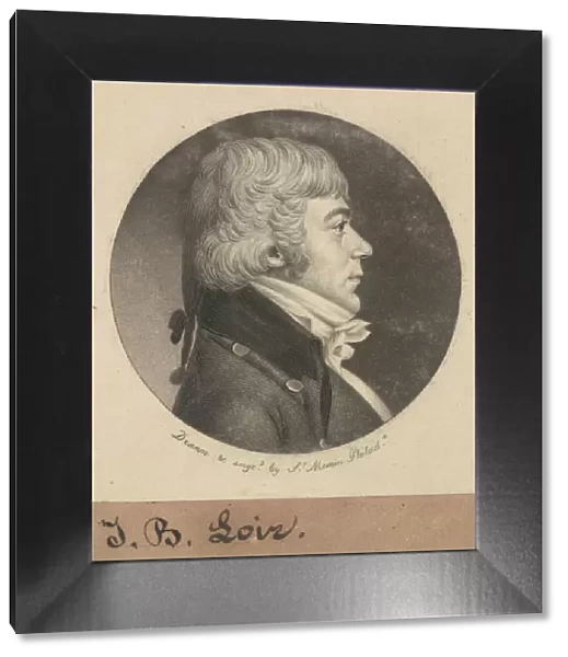 J. B. Loir, 1800. Creator: Charles Balthazar Julien Fevret de Saint-Memin