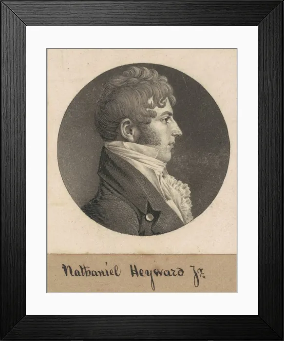 Framed Print : Nathaniel Heyward, Jr. 1809. Creator: Charles Balthazar Julien Fé Framed Print : Nathaniel Heyward, Jr. 1809. Creator: Charles Balthazar Julien Fé