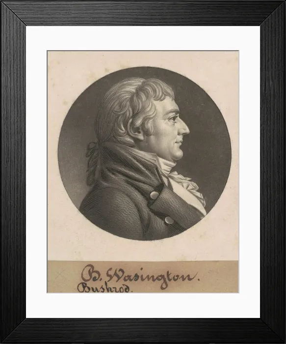 Framed Print : William Augustine Washington III, 1804. Creator: Charles Balthazar Julien Fé Framed Print : William Augustine Washington III, 1804. Creator: Charles Balthazar Julien Fé