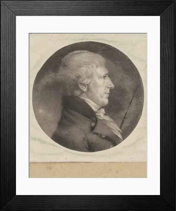 Framed Print : Joseph Barker, 1798-1803. Creator: Charles Balthazar Julien Fevret de Saint-Mé Framed Print : Joseph Barker, 1798-1803. Creator: Charles Balthazar Julien Fevret de Saint-Mé