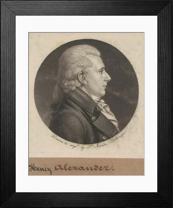 Framed Print : Henry Alexander, 1803 / 1806. Creator: Charles Balthazar Julien Fevret de Saint-Mé Framed Print : Henry Alexander, 1803 / 1806. Creator: Charles Balthazar Julien Fevret de Saint-Mé