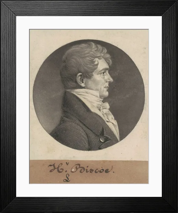 Framed Print : Henry Lawson Biscoe, 1808. Creator: Charles Balthazar Julien Fevret de Saint-Mé Framed Print : Henry Lawson Biscoe, 1808. Creator: Charles Balthazar Julien Fevret de Saint-Mé