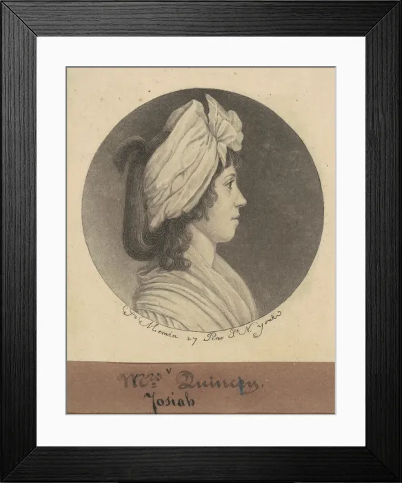 Framed Print : Eliza Susan Morton Quincy, 1797. Creator: Charles Balthazar Julien Fé Framed Print : Eliza Susan Morton Quincy, 1797. Creator: Charles Balthazar Julien Fé