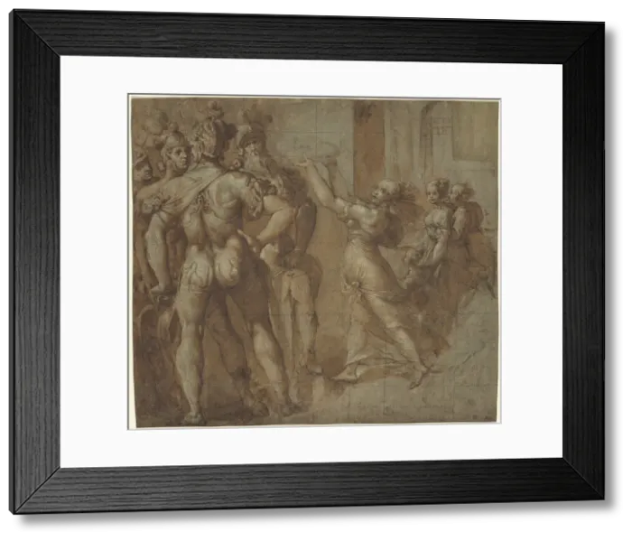 Framed Print : Salome with the Head of St. John the Baptist, c. 1580. Creator: Unknown Framed Print : Salome with the Head of St. John the Baptist, c. 1580. Creator: Unknown