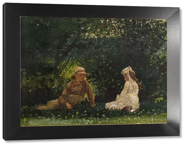 Scene at Houghton Farm, 1878. Creator: Winslow Homer