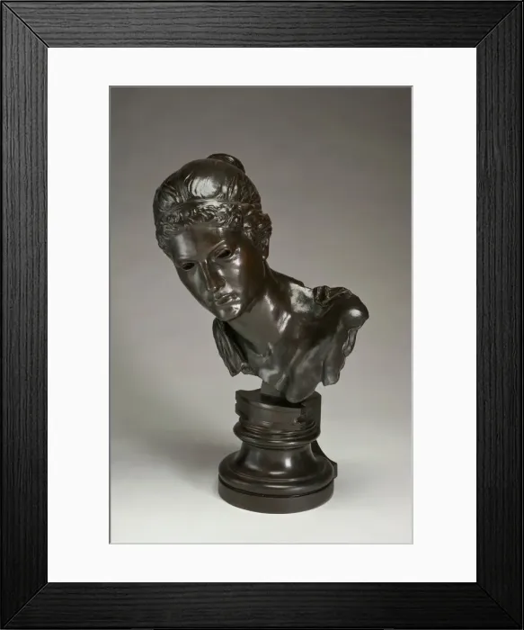 Framed Print : Cassandra, 1886-1895 / cast 1895-1904. Creator: Max Klinger Framed Print : Cassandra, 1886-1895 / cast 1895-1904. Creator: Max Klinger