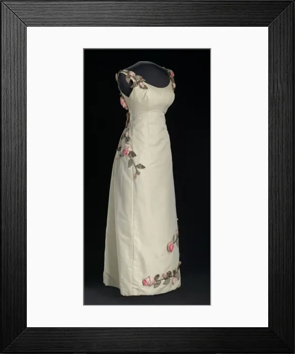 Framed Print : Dress designed by Ann Lowe, 1966-1967. Creator: Ann Lowe Framed Print : Dress designed by Ann Lowe, 1966-1967. Creator: Ann Lowe