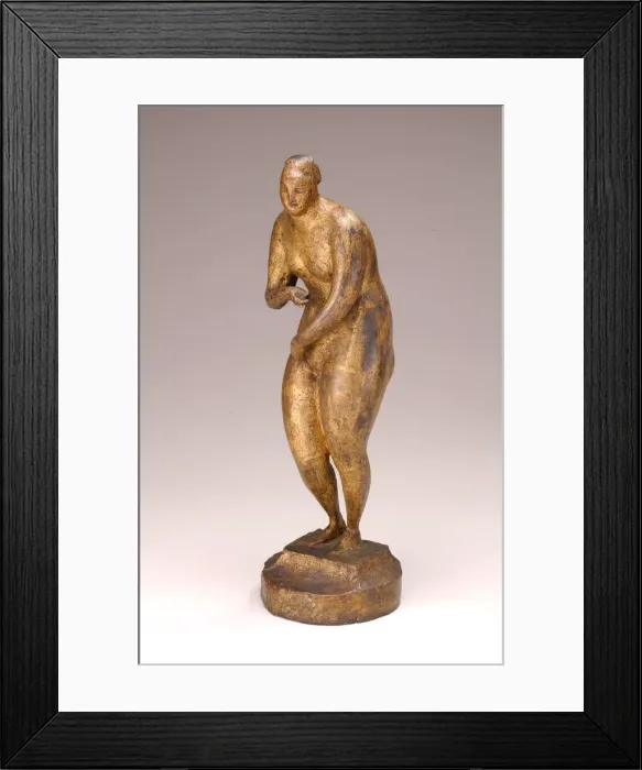 Framed Print : Standing Female Nude, c. 1907. Creator: Elie Nadelman Framed Print : Standing Female Nude, c. 1907. Creator: Elie Nadelman