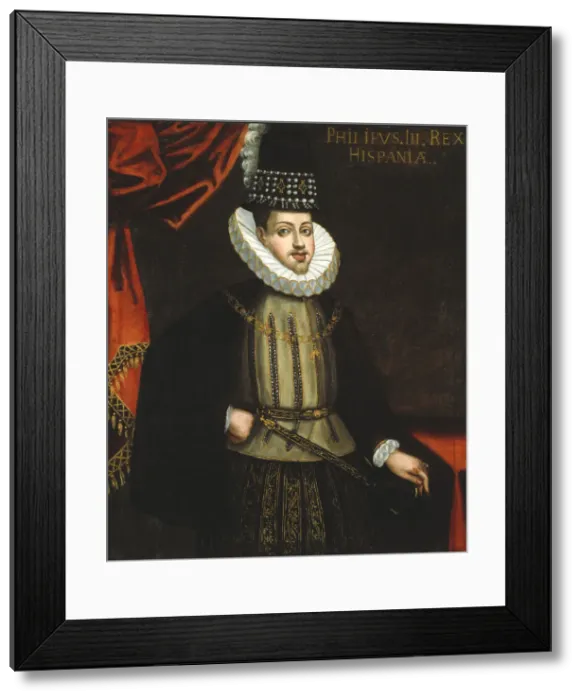 Framed Print : King Philip III of Spain, ca. 1590-1600. Creator: Unknown Framed Print : King Philip III of Spain, ca. 1590-1600. Creator: Unknown