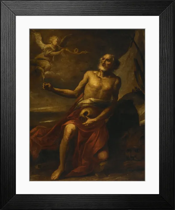 Framed Print : St. Jerome, ca. 1872-1879. Creator: William Merritt Chase Framed Print : St. Jerome, ca. 1872-1879. Creator: William Merritt Chase