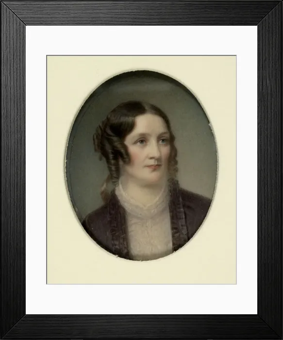 Framed Print : Emilia Field Brewer, ca. 1875. Creator: John Alexander McDougall Framed Print : Emilia Field Brewer, ca. 1875. Creator: John Alexander McDougall