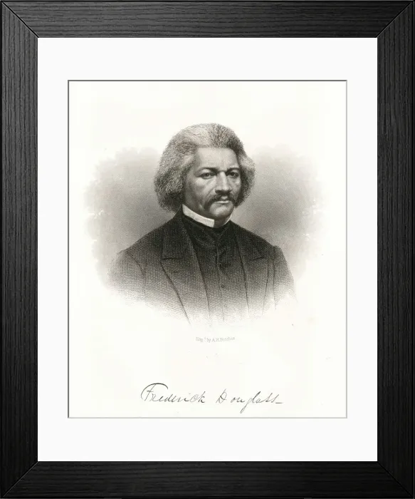 Framed Print : Frederick Douglass, ca. 1875. Creator: Alexander Hay Ritchie Framed Print : Frederick Douglass, ca. 1875. Creator: Alexander Hay Ritchie