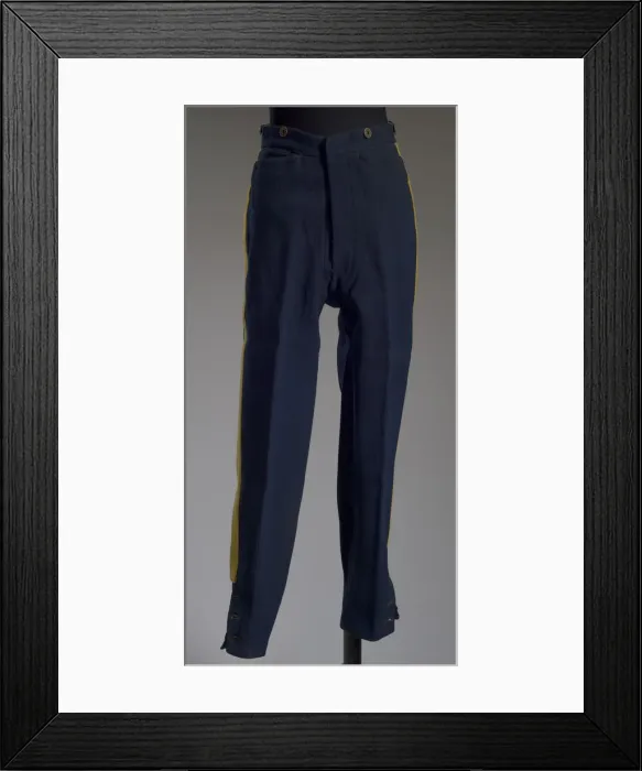 Framed Print : US Cavalry officers uniform riding pants worn by John H. Alexander, ca. 1890 Framed Print : US Cavalry officers uniform riding pants worn by John H. Alexander, ca. 1890