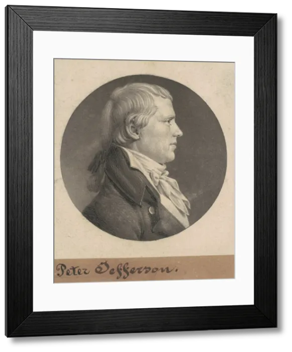 Framed Print : George Jefferson, Jr. 1808. Creator: Charles Balthazar Julien Fé Framed Print : George Jefferson, Jr. 1808. Creator: Charles Balthazar Julien Fé