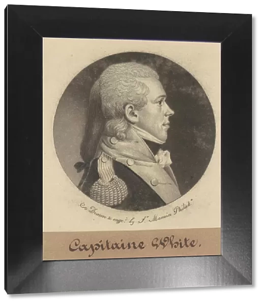 Samuel White, 1800. Creator: Charles Balthazar Julien Fevret de Saint-Memin