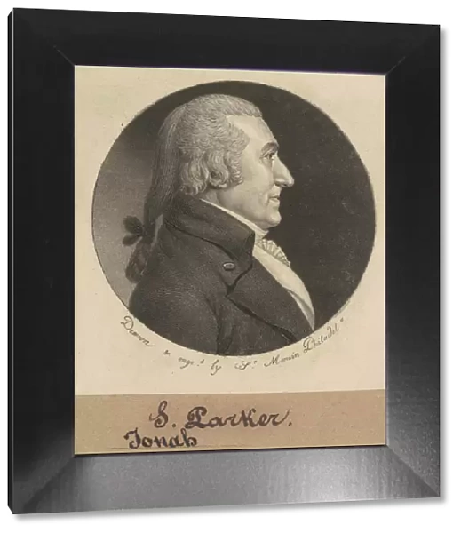 Josiah Parker, 1799. Creator: Charles Balthazar Julien Fevret de Saint-Memin