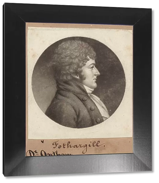 Fothergill, 1802. Creator: Charles Balthazar Julien Fevret de Saint-Memin