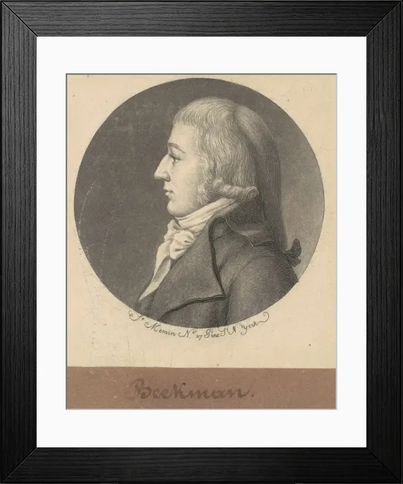Framed Print : Gerard G. Beekman, Jr. 1797. Creator: Charles Balthazar Julien Fé Framed Print : Gerard G. Beekman, Jr. 1797. Creator: Charles Balthazar Julien Fé