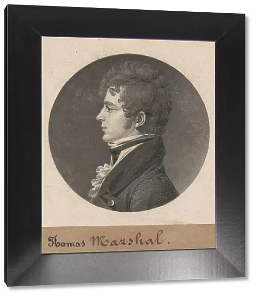 Thomas Marshall, 1808. Creator: Charles Balthazar Julien Fevret de Saint-Memin