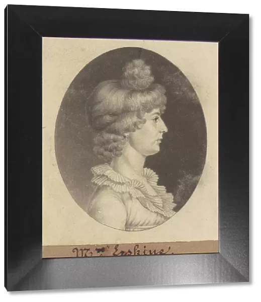 Frances Cadwalader Erskine, 1809. Creator: Charles Balthazar Julien Fé