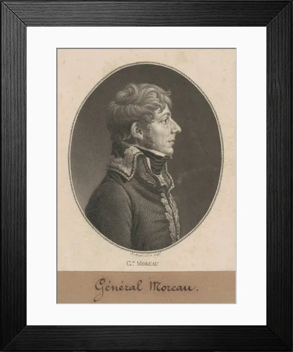 Framed Print : Jean-Victor Moreau, 1808. Creator: Charles Balthazar Julien Fevret de Saint-Mé Framed Print : Jean-Victor Moreau, 1808. Creator: Charles Balthazar Julien Fevret de Saint-Mé