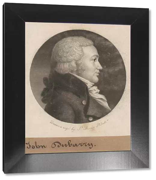 John Dubarry, 1802. Creator: Charles Balthazar Julien Fevret de Saint-Memin