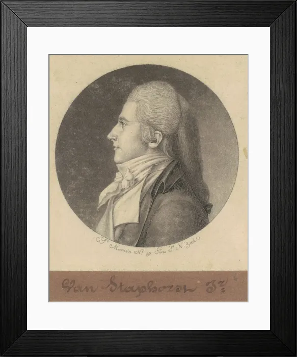 Framed Print : Van Staphorst, Jr. 1797. Creator: Charles Balthazar Julien Fevret de Saint-Mé Framed Print : Van Staphorst, Jr. 1797. Creator: Charles Balthazar Julien Fevret de Saint-Mé