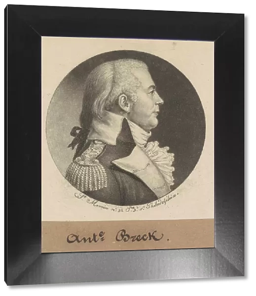 Anthony Breck, 1798. Creator: Charles Balthazar Julien Fevret de Saint-Memin
