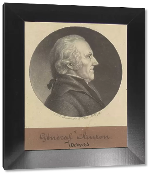 James Clinton, 1797. Creator: Charles Balthazar Julien Fevret de Saint-Memin