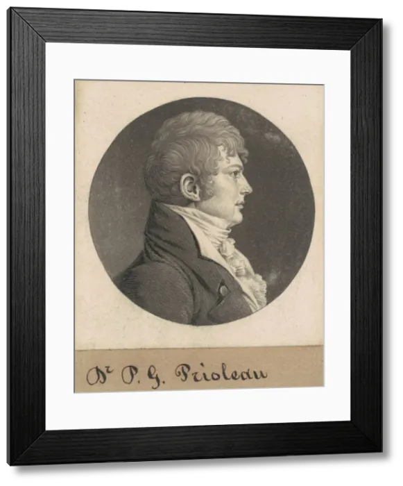 Framed Print : Unidentified Man, 1808-1809. Creator: Charles Balthazar Julien Fé Framed Print : Unidentified Man, 1808-1809. Creator: Charles Balthazar Julien Fé