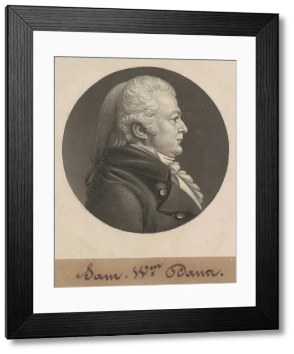 Framed Print : Samuel Whittelsey Dana, 1806. Creator: Charles Balthazar Julien Fé Framed Print : Samuel Whittelsey Dana, 1806. Creator: Charles Balthazar Julien Fé