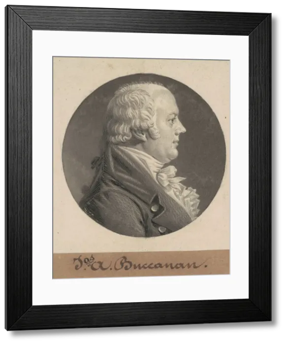 Framed Print : James A. Buchanan, 1804. Creator: Charles Balthazar Julien Fevret de Saint-Mé Framed Print : James A. Buchanan, 1804. Creator: Charles Balthazar Julien Fevret de Saint-Mé