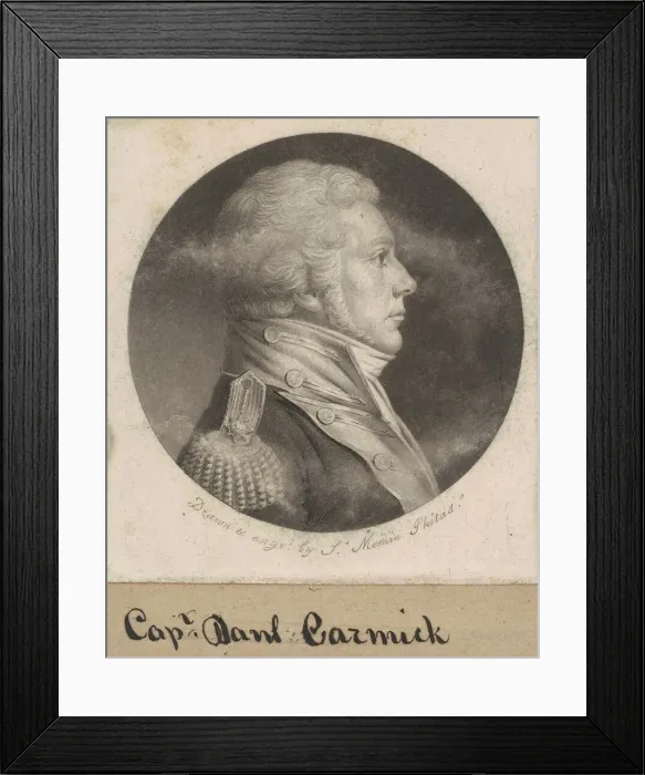 Framed Print : Anne-Louis de Tousard, 1798-1801. Creator: Charles Balthazar Julien Fé Framed Print : Anne-Louis de Tousard, 1798-1801. Creator: Charles Balthazar Julien Fé