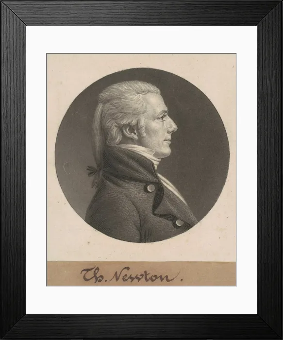 Framed Print : Thomas Newton, Jr. 1806. Creator: Charles Balthazar Julien Fevret de Saint-Mé Framed Print : Thomas Newton, Jr. 1806. Creator: Charles Balthazar Julien Fevret de Saint-Mé