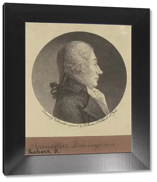 Robert R. Livingston, 1796. Creator: Charles Balthazar Julien Fevret de Saint-Mé