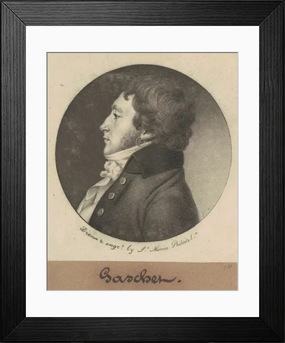 Framed Print : Joseph Louis Gaschet de L Isle, 1800. Creator: Charles Balthazar Julien Fé Framed Print : Joseph Louis Gaschet de L Isle, 1800. Creator: Charles Balthazar Julien Fé