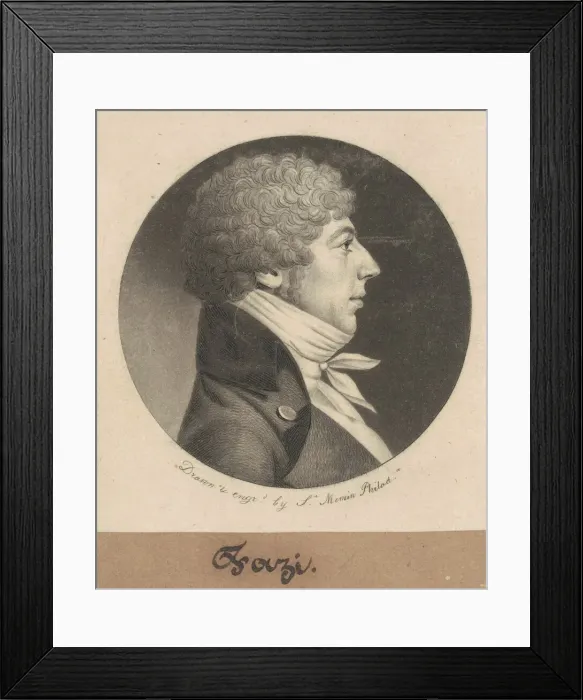 Framed Print : Jean Salomon Fazi, 1800. Creator: Charles Balthazar Julien Fevret de Saint-Mé Framed Print : Jean Salomon Fazi, 1800. Creator: Charles Balthazar Julien Fevret de Saint-Mé